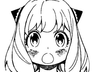 😮 Anya Forger Spy x Family Anime, Spy x Family, Anya Forger, Personaje, Manga, Impactado telegram sticker