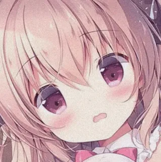🍫 动漫, 女孩, 可爱, 卡哇伊, 漫画 telegram sticker