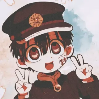 ✌️ Hanako Toilet-bound Hanako-kun Anime, Manga, Personaje, Hanako, Lindo, Fanart telegram sticker