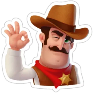 Шериф whatsapp stickers