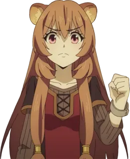 😤 Raphtalia The Rising of the Shield Hero Anime, Carina, Ragazza, Raphtalia, The Rising of the Shield Hero telegram sticker