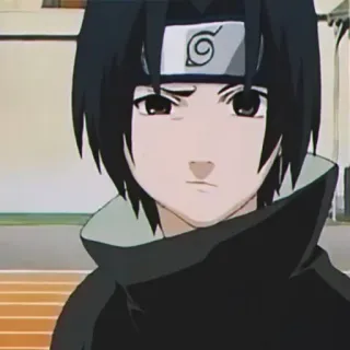 🀄️ Sasuke Uchiha Naruto Аниме, Саске, Учиха, Манга, Ниндзя telegram sticker