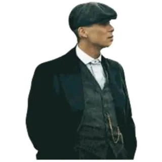 🙂 Thomas Shelby Peaky Blinders 浴血黑帮, 托马斯·谢尔比, 基里安·墨菲, 英国, 电视剧, 黑帮 whatsapp sticker