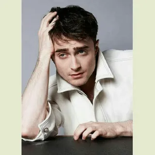 🐚 Daniel Radcliffe acteur, portrait, célébrité, homme, Daniel Radcliffe telegram sticker