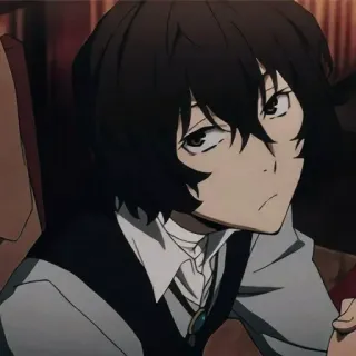 🪙 Osamu Dazai Bungo Stray Dogs Anime, Nhân vật, Dazai, Osamu Dazai, Bungo Stray Dogs telegram sticker