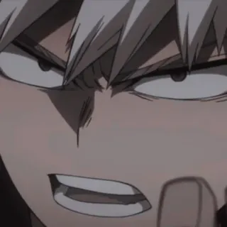 ☠ Katsuki Bakugo My Hero Academia Anime, My Hero Academia, Katsuki Bakugo, Bakugo, Personaje telegram sticker