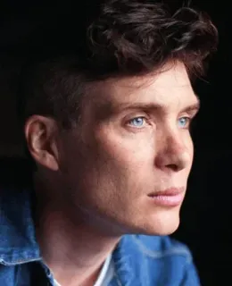 🌵 Cillian Murphy aktor, mata biru, pria, potret, Cillian Murphy telegram sticker
