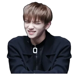 😆 orang, stiker, pria, potret, k-pop, asia, pria telegram sticker