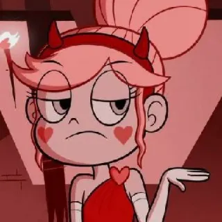 💜 Star Butterfly Star vs. the Forces of Evil 만화, 캐릭터, 악마, 애니메이션 telegram sticker
