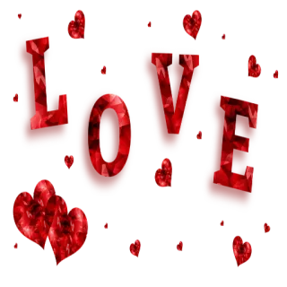 ❤️ LOVE 爱, 心, 红色, 浪漫, 情人节 telegram sticker
