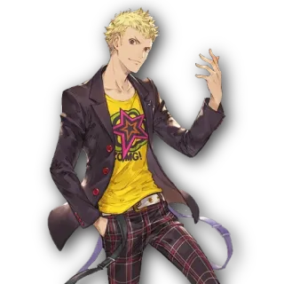 😌 Ryuji Sakamoto Persona 5 OMG! Persona, Anime, Ryuji, Sakamoto, Geel telegram sticker