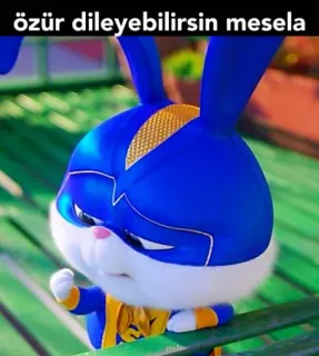 😏 Snowball The Secret Life of Pets özür dileyebilirsin mesela 토끼, 애니메이션, 만화, 마이펫의 이중생활, 캐릭터, 동물 whatsapp sticker