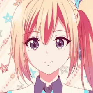 🙂 anime, cute, character, girl, animation telegram sticker
