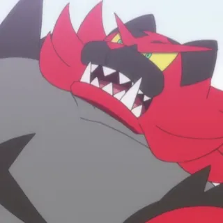 😧 Incineroar Pokemon pokemon, incineroar, fire type, monster, creature telegram sticker