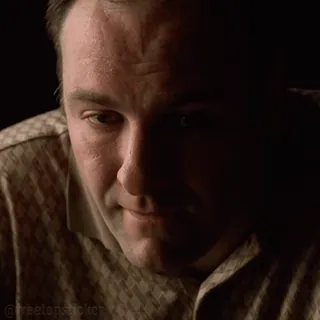 😕 Tony Soprano The Sopranos telegram sticker