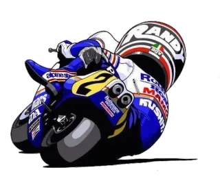 🏍 moto, course, sport, véhicule, sport mécanique, MotoGP whatsapp sticker