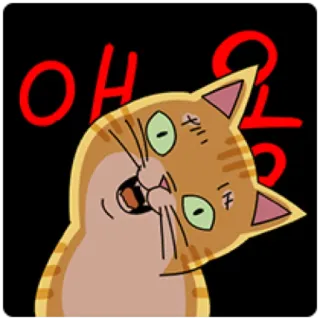 🐈 애옹 cat, kitten, cartoon, animal, meme, cute telegram sticker