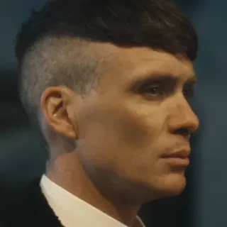🚬 Thomas Shelby Peaky Blinders Peaky Blinders, Thomas Shelby, Cillian Murphy, gangster, drama, portrait telegram sticker
