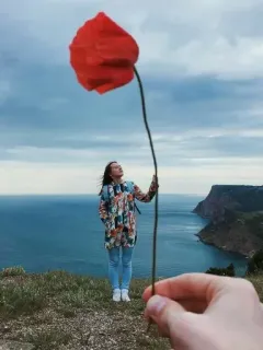💖 花, 自然, 海, 女性, 風景, 旅行 whatsapp sticker
