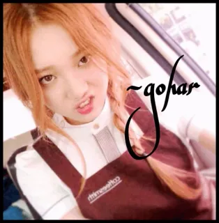 🥀 gohar 사람, 여자, 인물사진, 소녀, 얼굴 telegram sticker