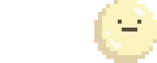 😤 pixel art, character, blob, minimalist, simple whatsapp sticker