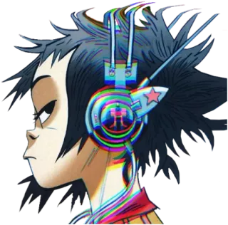 Gorillaz telegram stickers