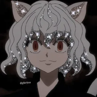 🙃 glarissx Anime, Oreilles de chat, Étincelle, Yeux, Personnage d'anime whatsapp sticker