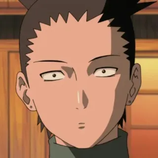🗡 Shikamaru Nara Naruto Shikamaru, Naruto, Anime, Personagem, Mangá, Ninja telegram sticker