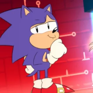 🦔 Sonic the Hedgehog Sonic, Igel, Cartoon, Figur, Videospiel whatsapp sticker