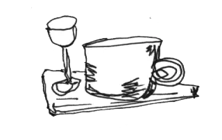 👽 Tasse, Glas, Tablett, Küchenutensilien, Geschirr telegram sticker