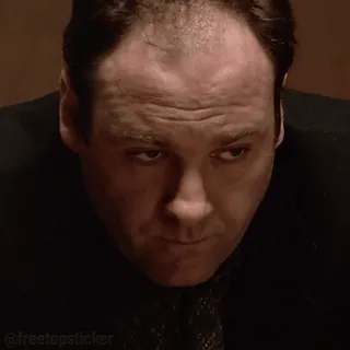 😐 Tony Soprano The Sopranos telegram sticker