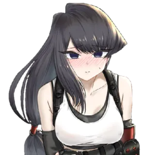 🥰 Anime, Mädchen, Charakter, Illustration telegram sticker