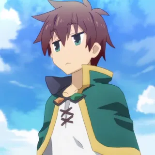 ⚔️ Kazuma Satou KonoSuba 动漫, 漫画, 异世界, 幻想 telegram sticker