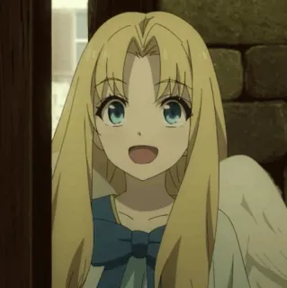 🌈 Filo The Rising of the Shield Hero 애니메이션, 소녀, 날개, 필로, 방패 용사 성공담, 캐릭터, 귀여운 telegram sticker
