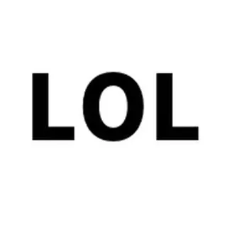 💬 LOL lol, texte, sticker, rire, argot internet whatsapp sticker