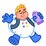 🤤 漫画, 宇宙飛行士, 宇宙, キャラクター telegram sticker