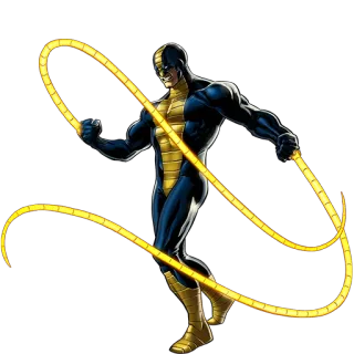 👊 Whiplash superhero, marvel, whiplash, villain, comics telegram sticker