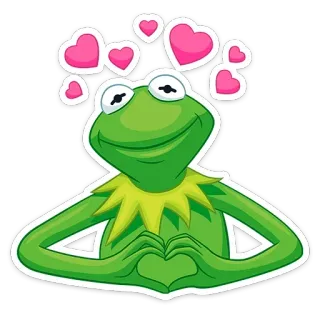 Кермит (@TgSticker) telegram stickers