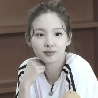 🥛 Person, Frau, Porträt, Gesicht, Mädchen, Koreanisch telegram sticker