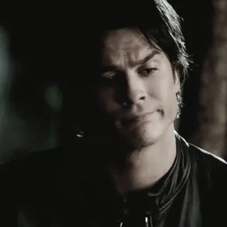 🖤 Damon Salvatore The Vampire Diaries vampir, acara TV, supranatural, drama, Ian Somerhalder telegram sticker