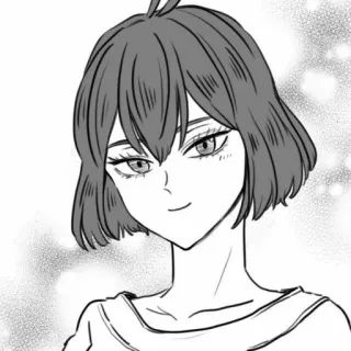 🌟 Mimosa Vermillion Black Clover Аниме, Манга, Портрет, Персонаж, Иллюстрация telegram sticker