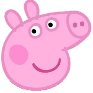 😌 Peppa Pig peppa, świnka, bajka, dzieci, animacja telegram sticker