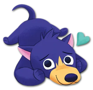 😊 chó, chó con, động vật, hoạt hình, dễ thương telegram sticker