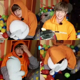 @WANNAONEIRAN Kang Daniel💕 whatsapp stickers