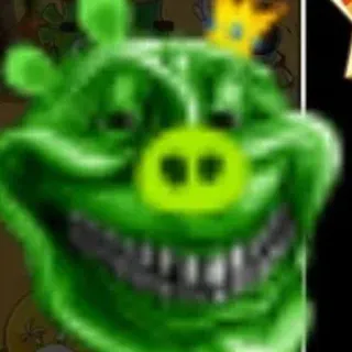 😏 King Pig Angry Birds telegram sticker