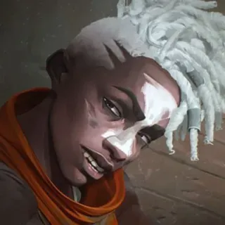 🙂 Ekko Arcane video game, league of legends, character telegram sticker