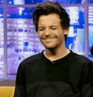 🕸 Louis Tomlinson Louis Tomlinson, One Direction, cantante, celebridad, persona telegram sticker