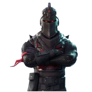 🚫 Fortnite fortnite, cavaliere nero, personaggio videogioco, cavaliere, armatura telegram sticker