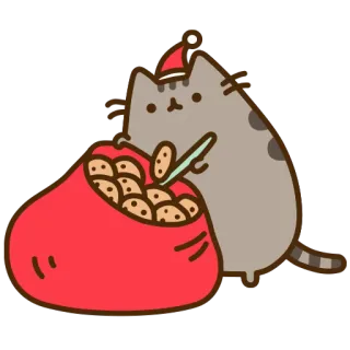 Pusheen by JJ telegram stickers