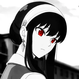 ❤ Yor Forger Spy × Family Anime, Yor Forger, Spy x Family, Cartone animato, Spia, Assassino telegram sticker